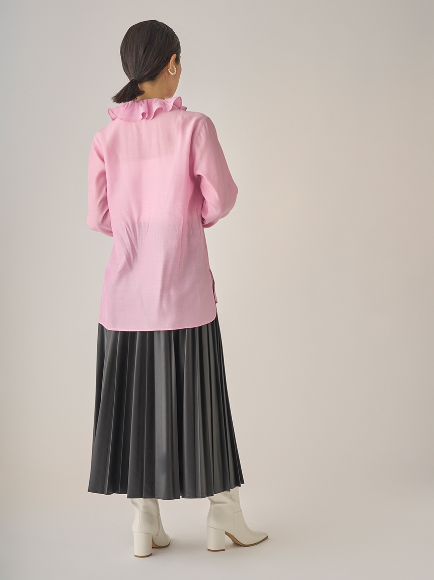 ラッフルカラーシャツ(ブラウス・シャツ)|TOPS(トップス)|CELFORD ...
