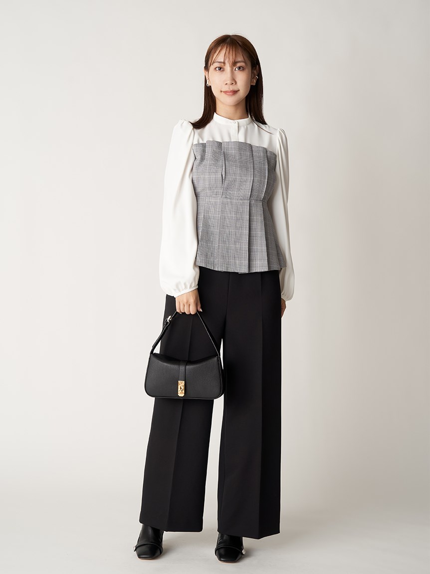 田中みな実さん着用 美人百花10月号掲載商品>バックデザイン