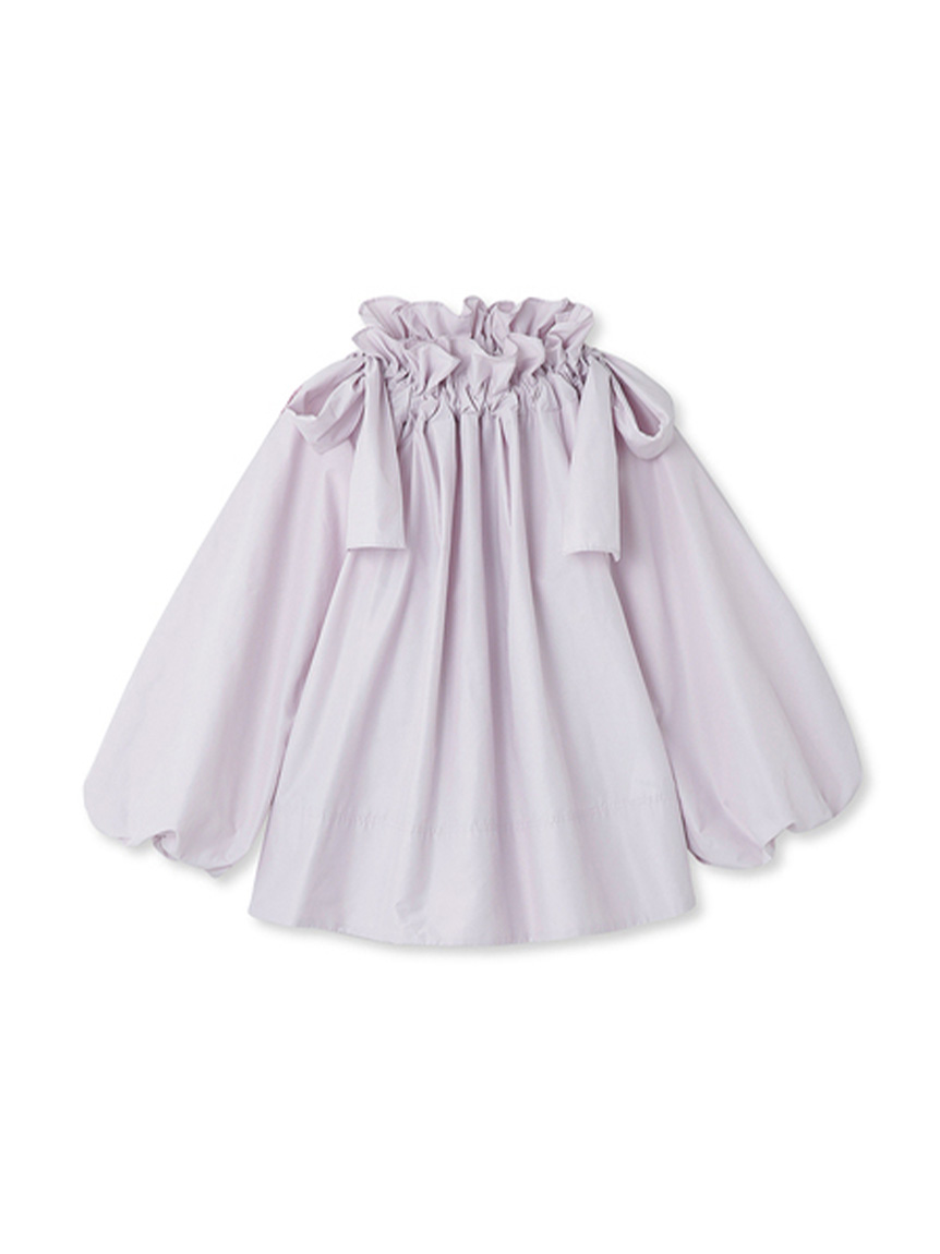 ショルダーリボンギャザーブラウス(ブラウス・シャツ)｜TOPS（トップス 