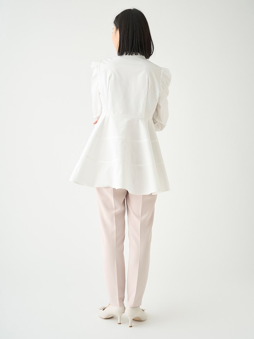 ボウタイペプラムブラウス(ブラウス・シャツ)|TOPS(トップス