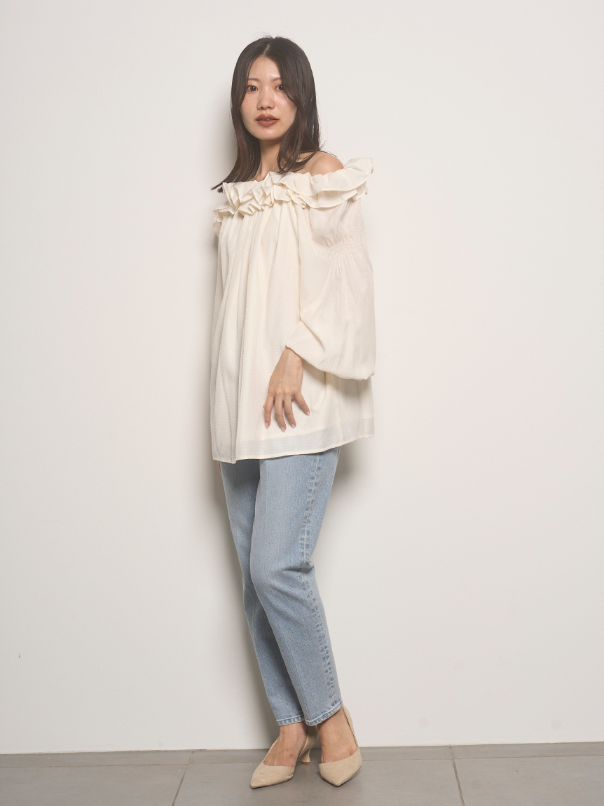 スモックブラウス(ブラウス・シャツ)｜TOPS（トップス