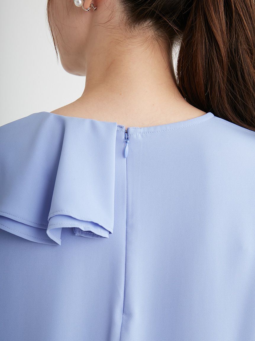 アシメフリルブラウス(ブラウス・シャツ)｜TOPS（トップス
