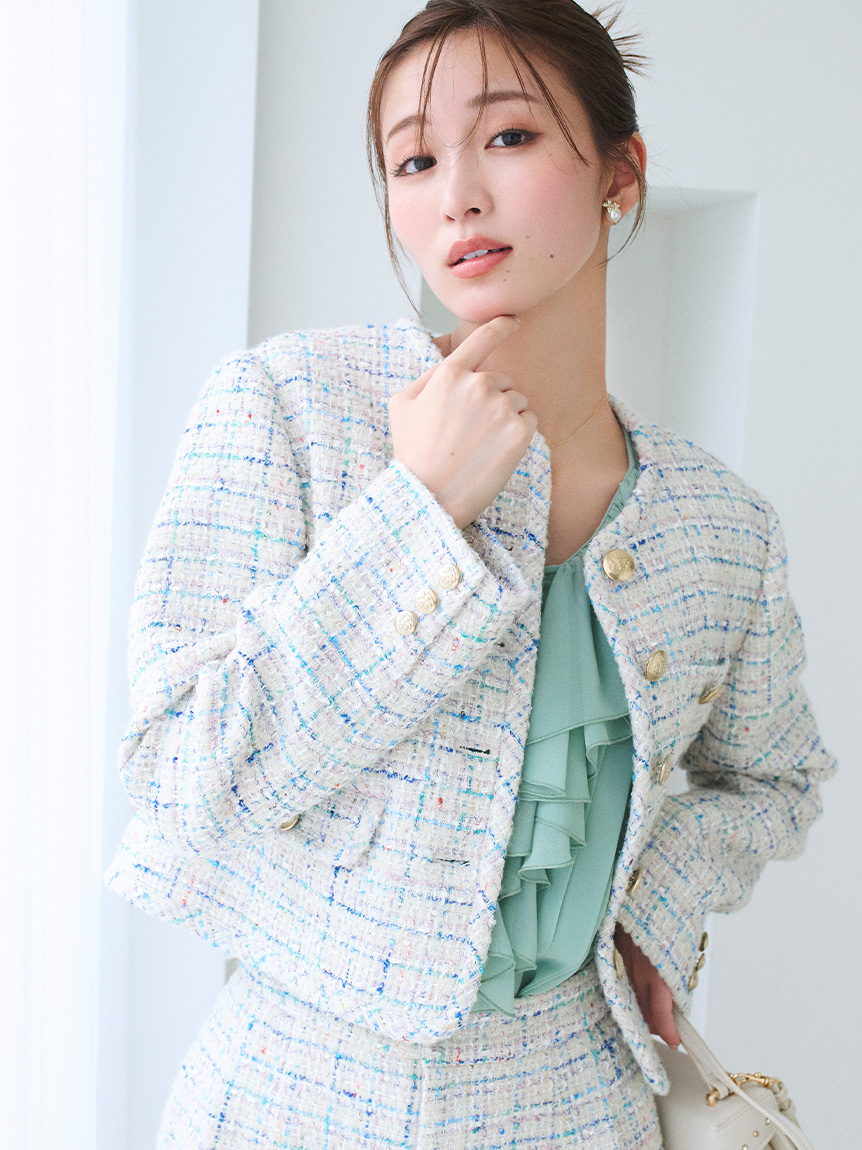 シフォンフリルブラウス(ブラウス・シャツ)｜TOPS（トップス