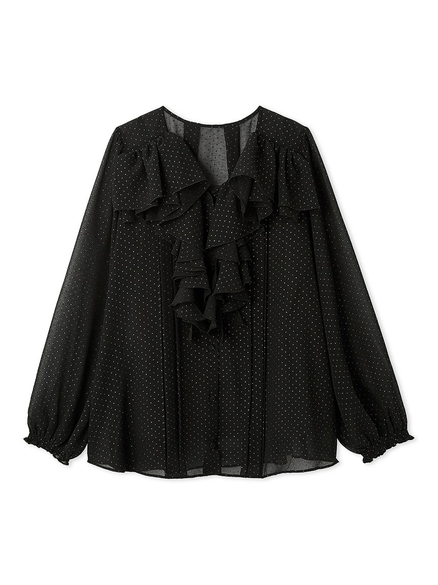 シフォンフリルブラウス(ブラウス・シャツ)｜TOPS（トップス