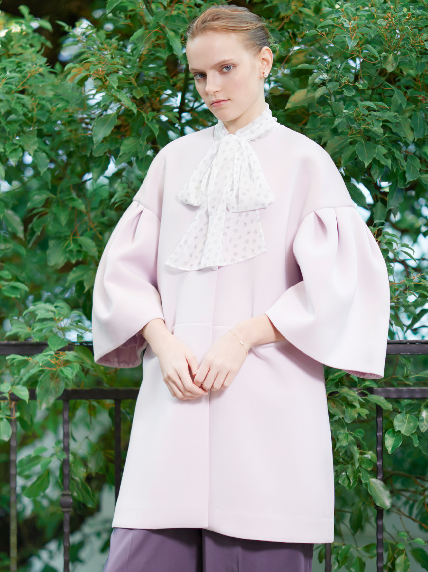 HANAE MORI×CELFORDコラボ】ハートモチーフプリントブラウス