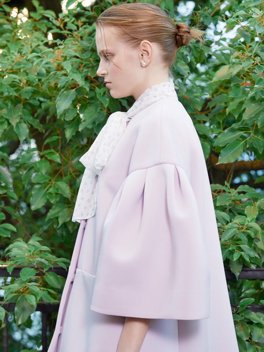 HANAE MORI×CELFORDコラボ】ハートモチーフプリントブラウス