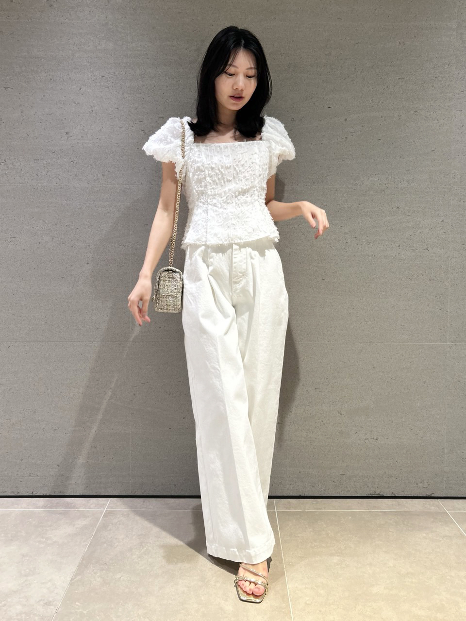 オフショルショートブラウス(ブラウス・シャツ)｜TOPS（トップス