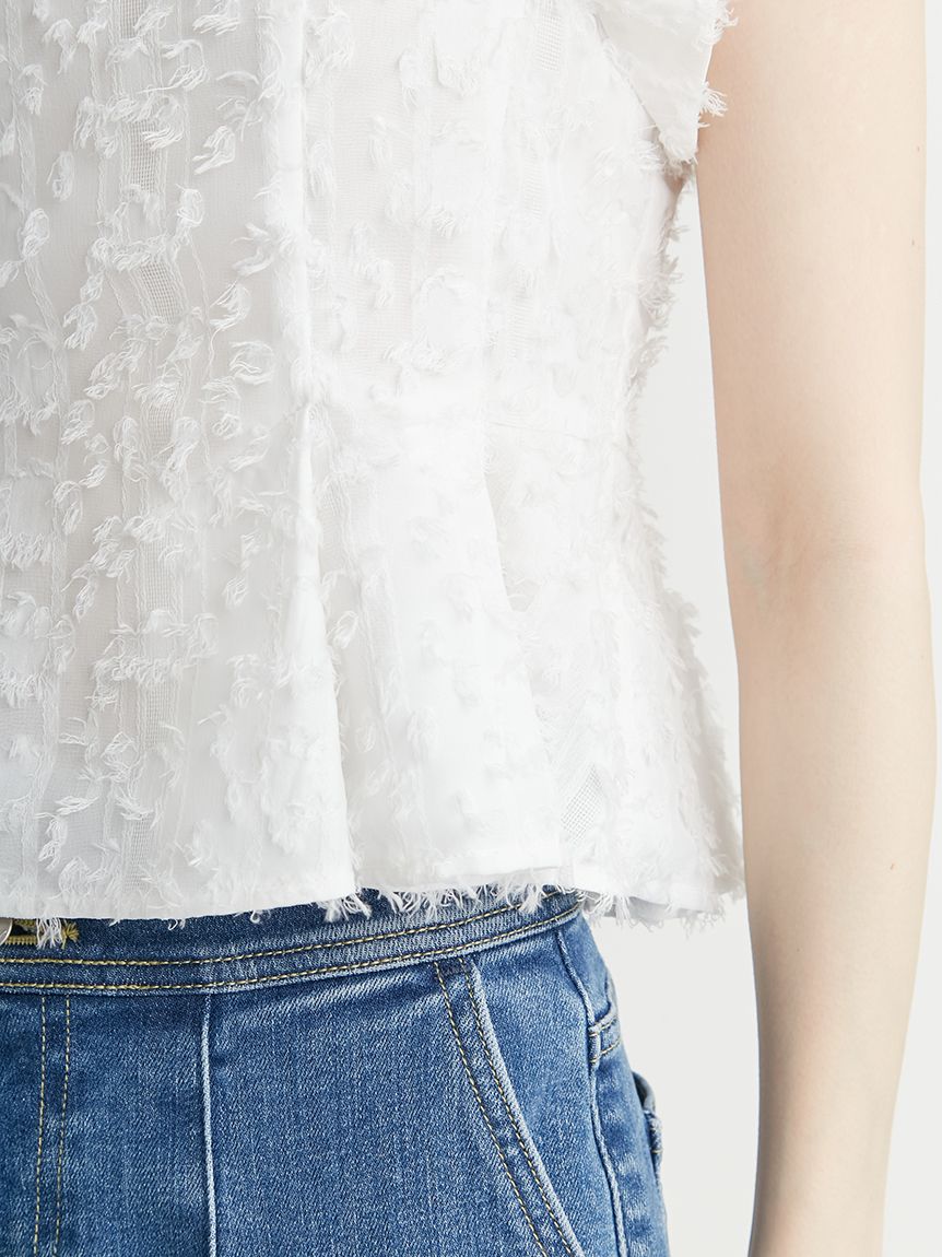 オフショルショートブラウス(ブラウス・シャツ)｜TOPS（トップス