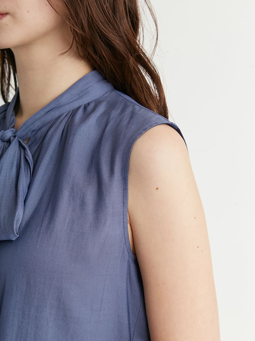 割繊シフォンボウタイブラウス(ブラウス・シャツ)|TOPS 割繊シフォンボウタイブラウス(ブラウス・シャツ)|TOPS