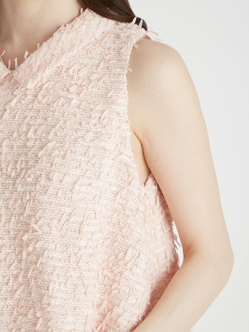 ツイードライクAラインブラウス(ブラウス・シャツ)｜TOPS（トップス