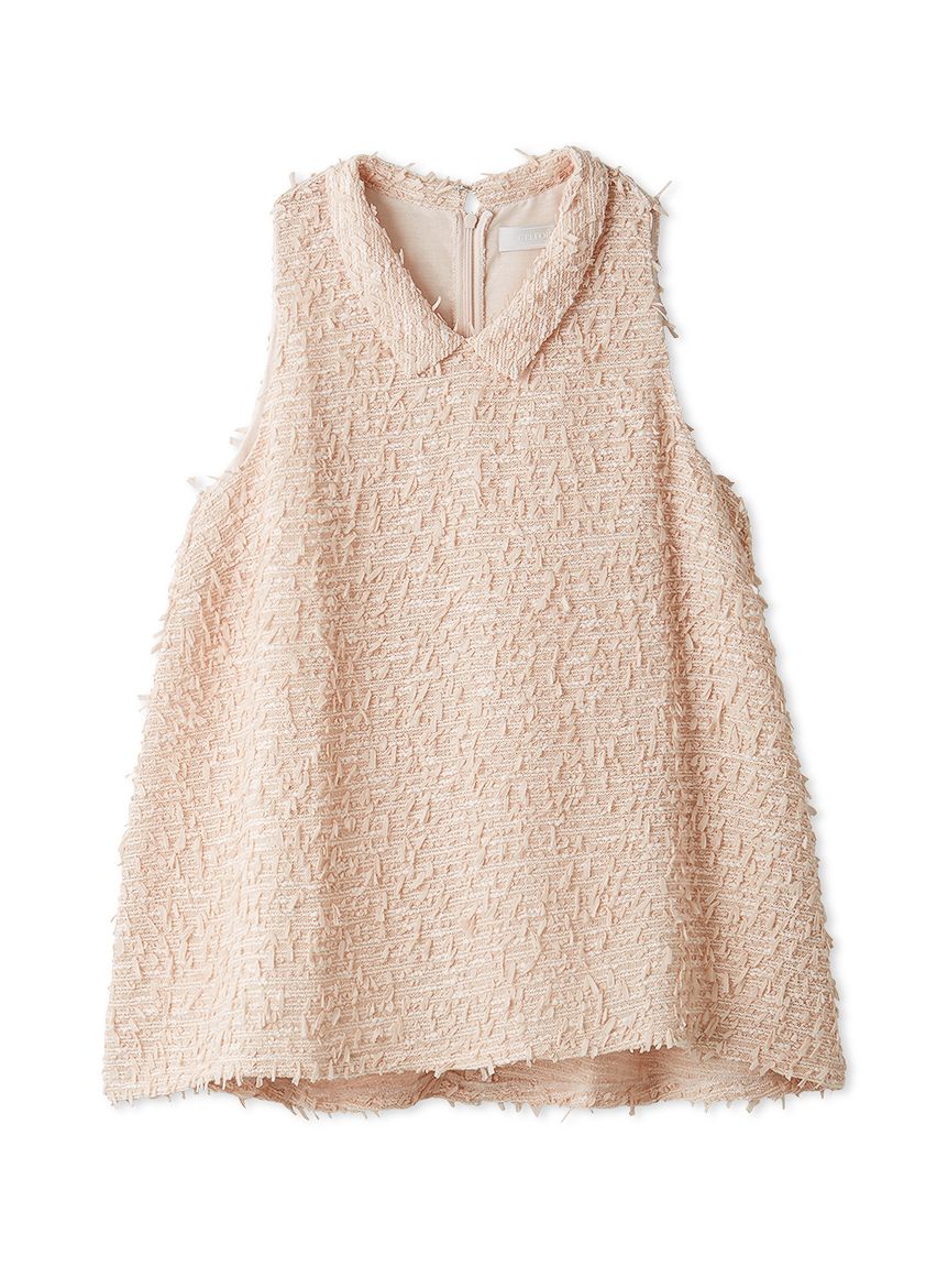 ツイードライクAラインブラウス(ブラウス・シャツ)｜TOPS（トップス