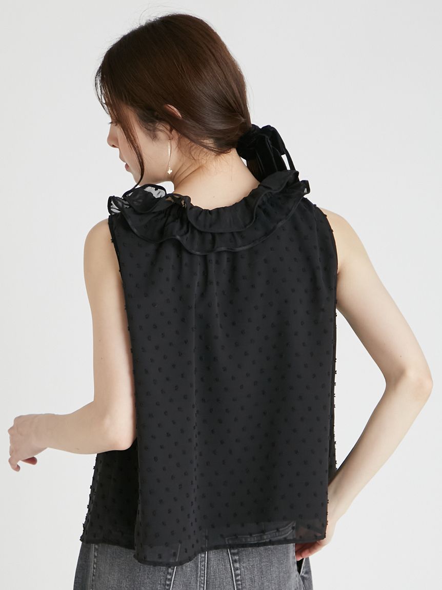 セルフォード　黒 リボン付き長袖ブラウス ブラウス・シャツ｜CELFORD（セルフォード）の通販サイト【公式】