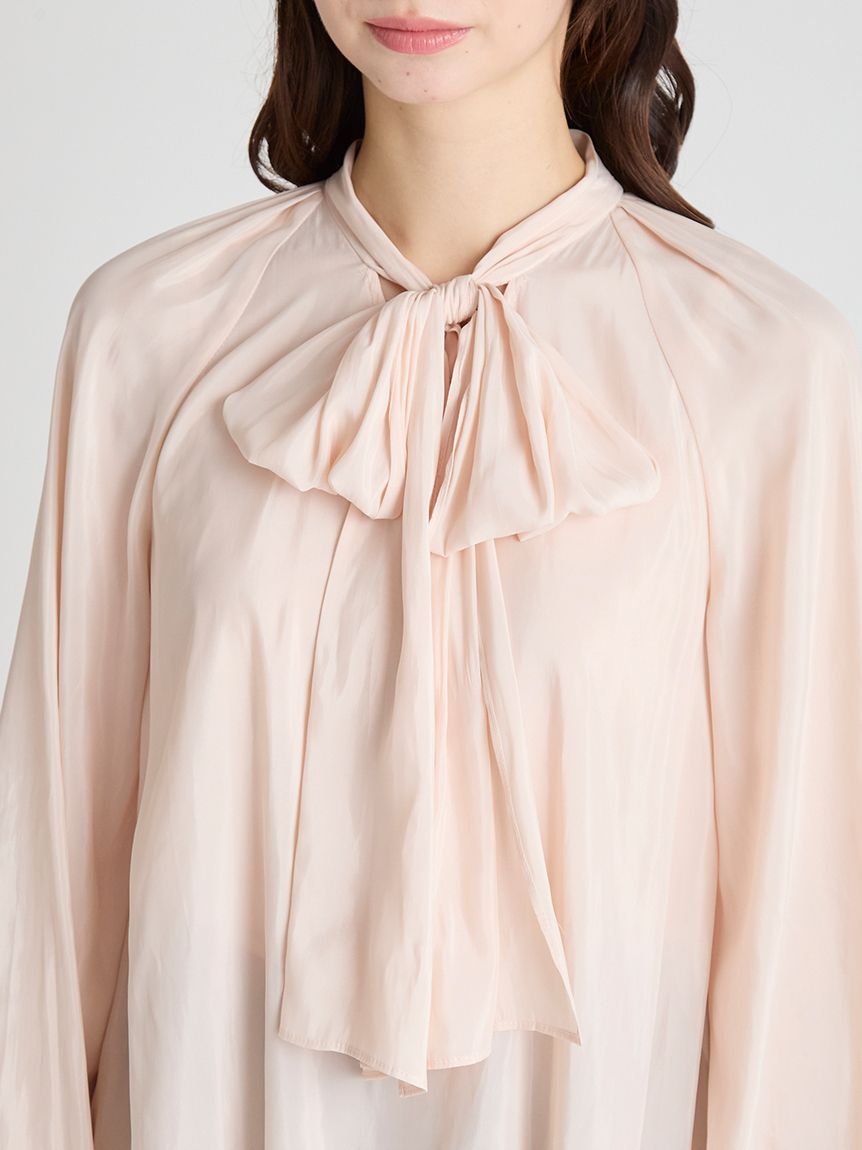 ビッグリボンシアーブラウス(ブラウス・シャツ)｜TOPS（トップス
