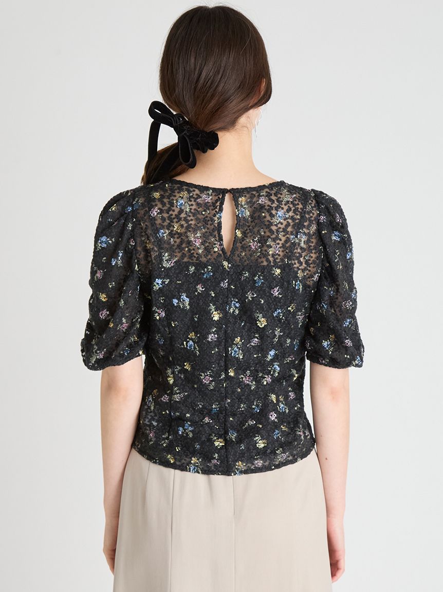 ピグメントフラワーブラウス(ブラウス・シャツ)｜TOPS（トップス