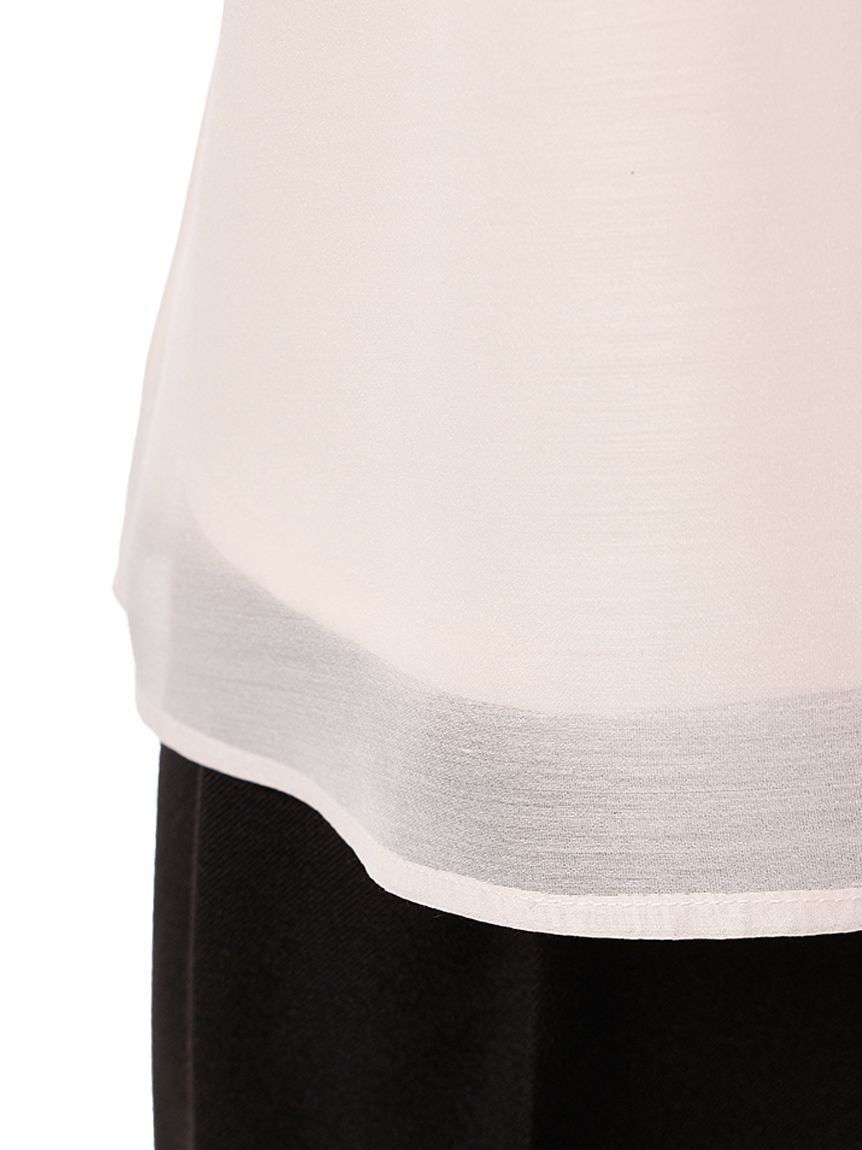 衿付きパフスリーブブラウス(ブラウス・シャツ)｜TOPS（トップス