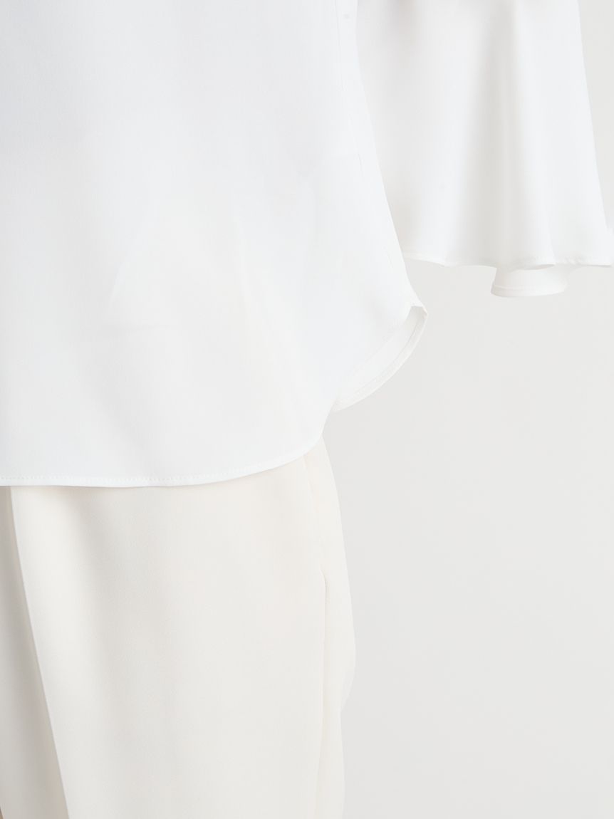 アシメラッフルブラウス(ブラウス・シャツ)｜TOPS（トップス