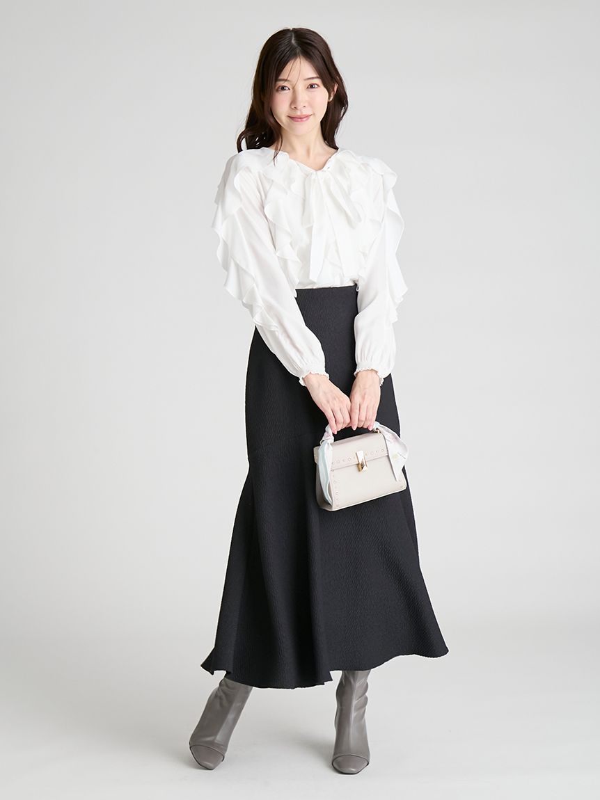 ラッフルブラウス(ブラウス・シャツ)｜TOPS（トップス）｜CELFORD