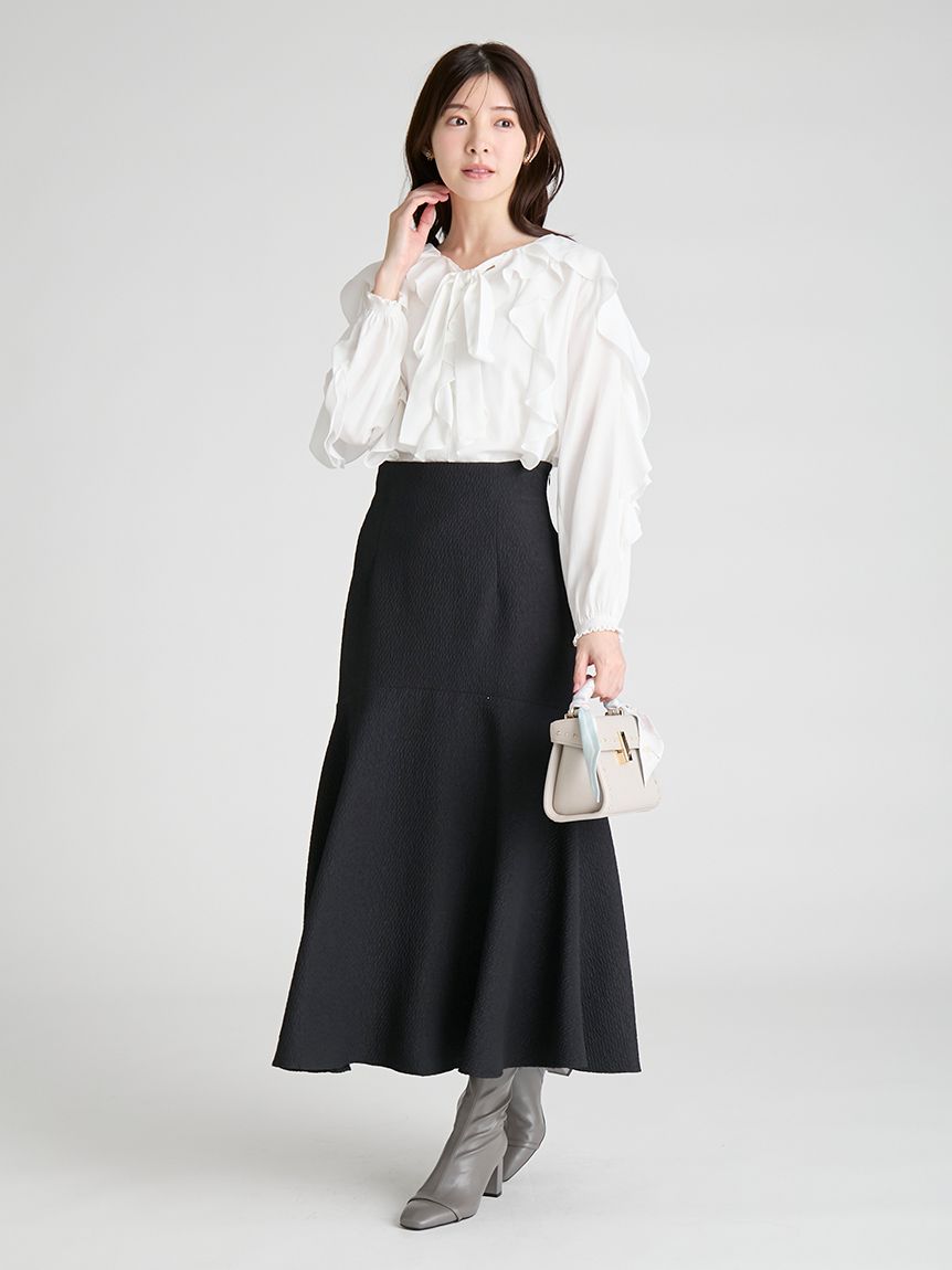 ラッフルブラウス(ブラウス・シャツ)｜TOPS（トップス）｜CELFORD