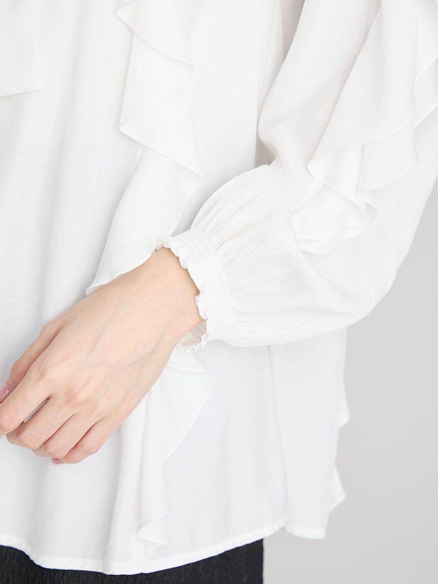ラッフルブラウス(ブラウス・シャツ)｜TOPS（トップス）｜CELFORD