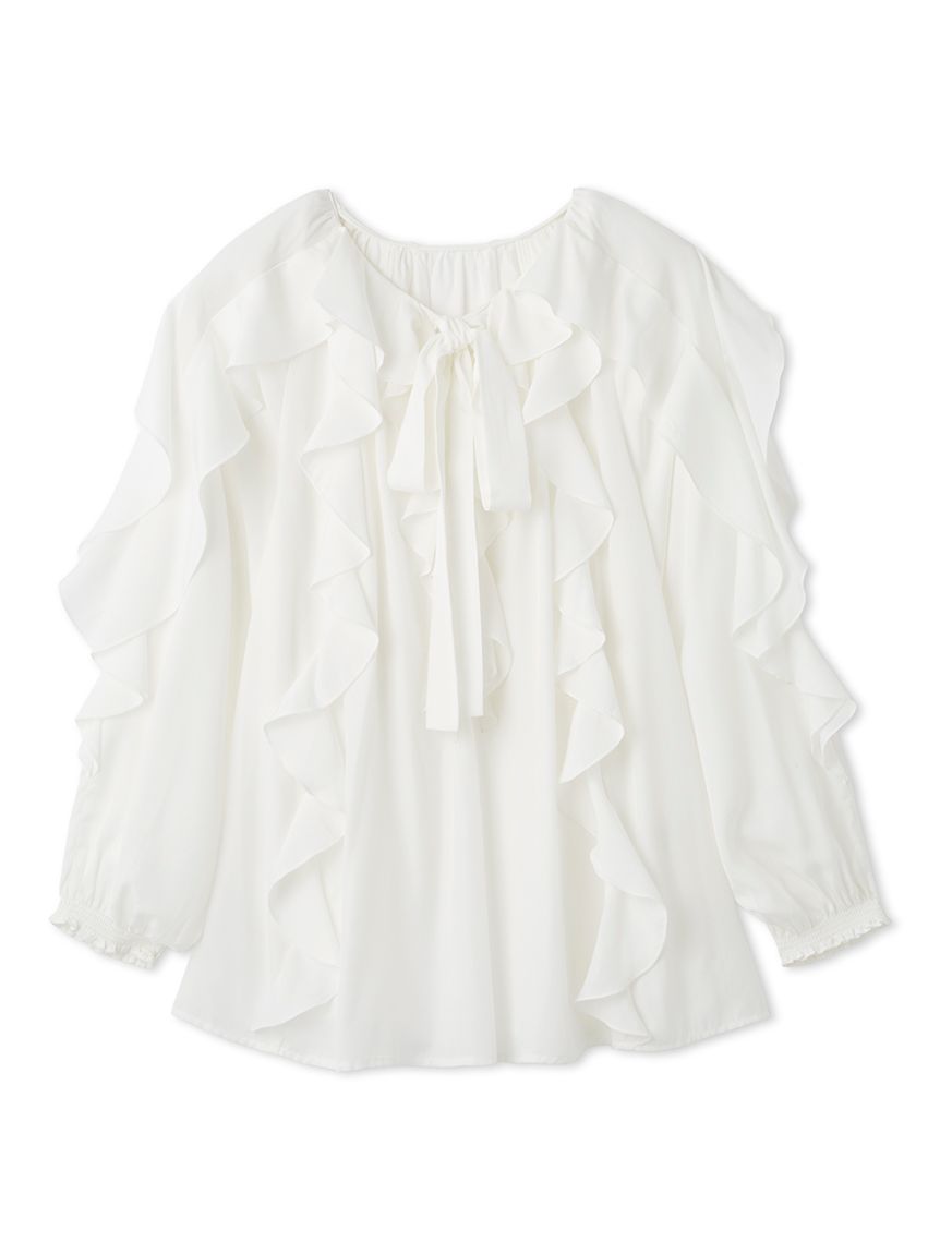 ラッフルブラウス(ブラウス・シャツ)｜TOPS（トップス）｜CELFORD