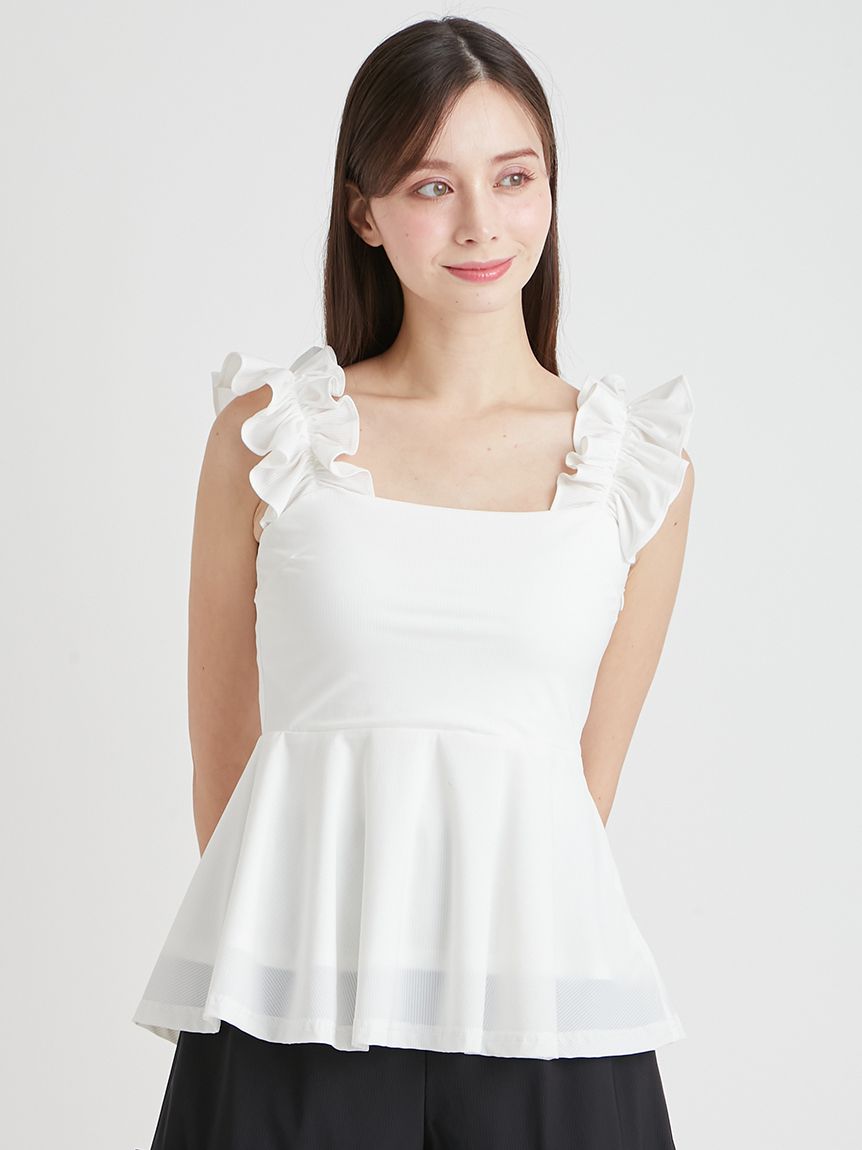 水陸両用可】カップインチュニック(ブラウス・シャツ)｜TOPS（トップス