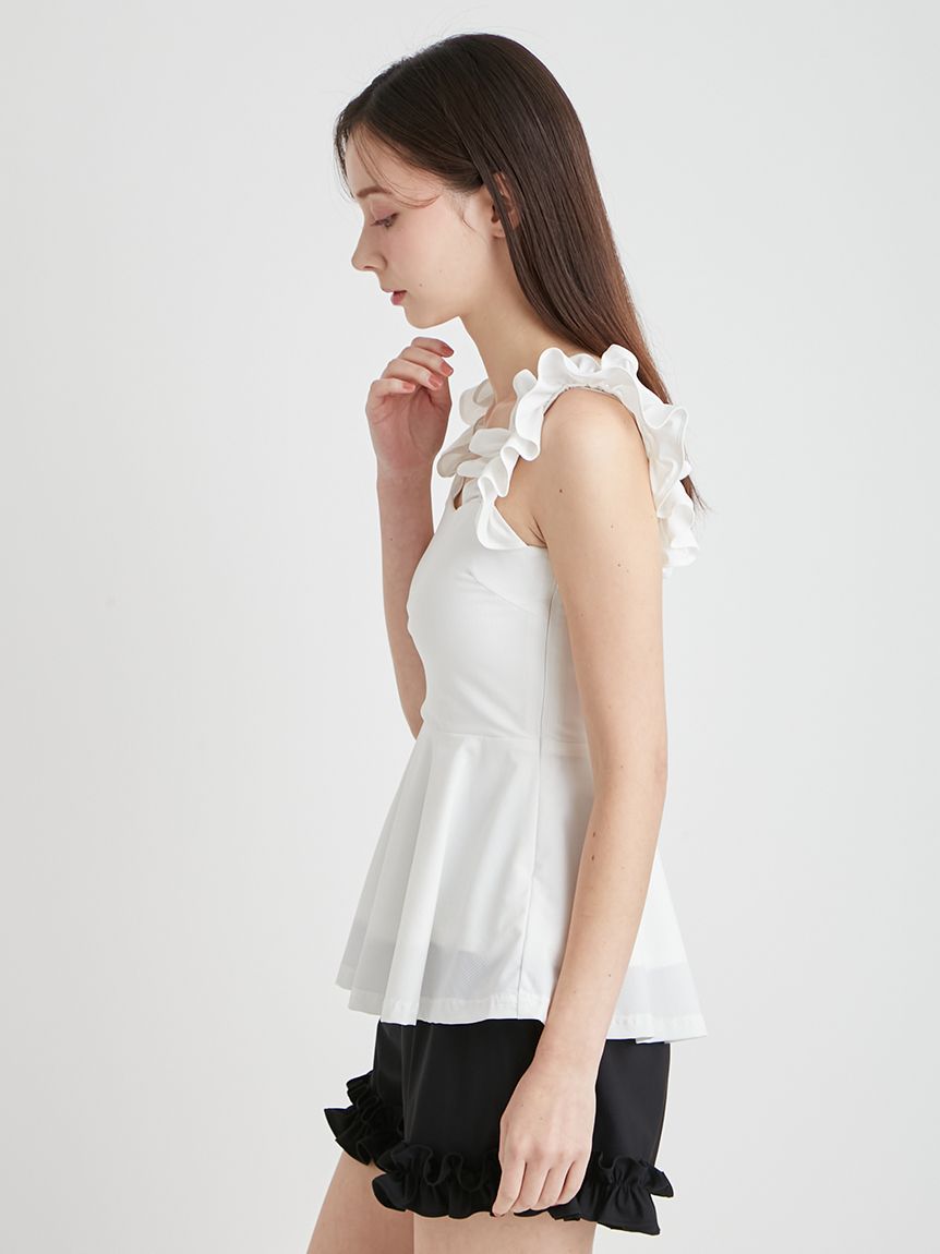 水陸両用可】カップインチュニック(ブラウス・シャツ)｜TOPS（トップス