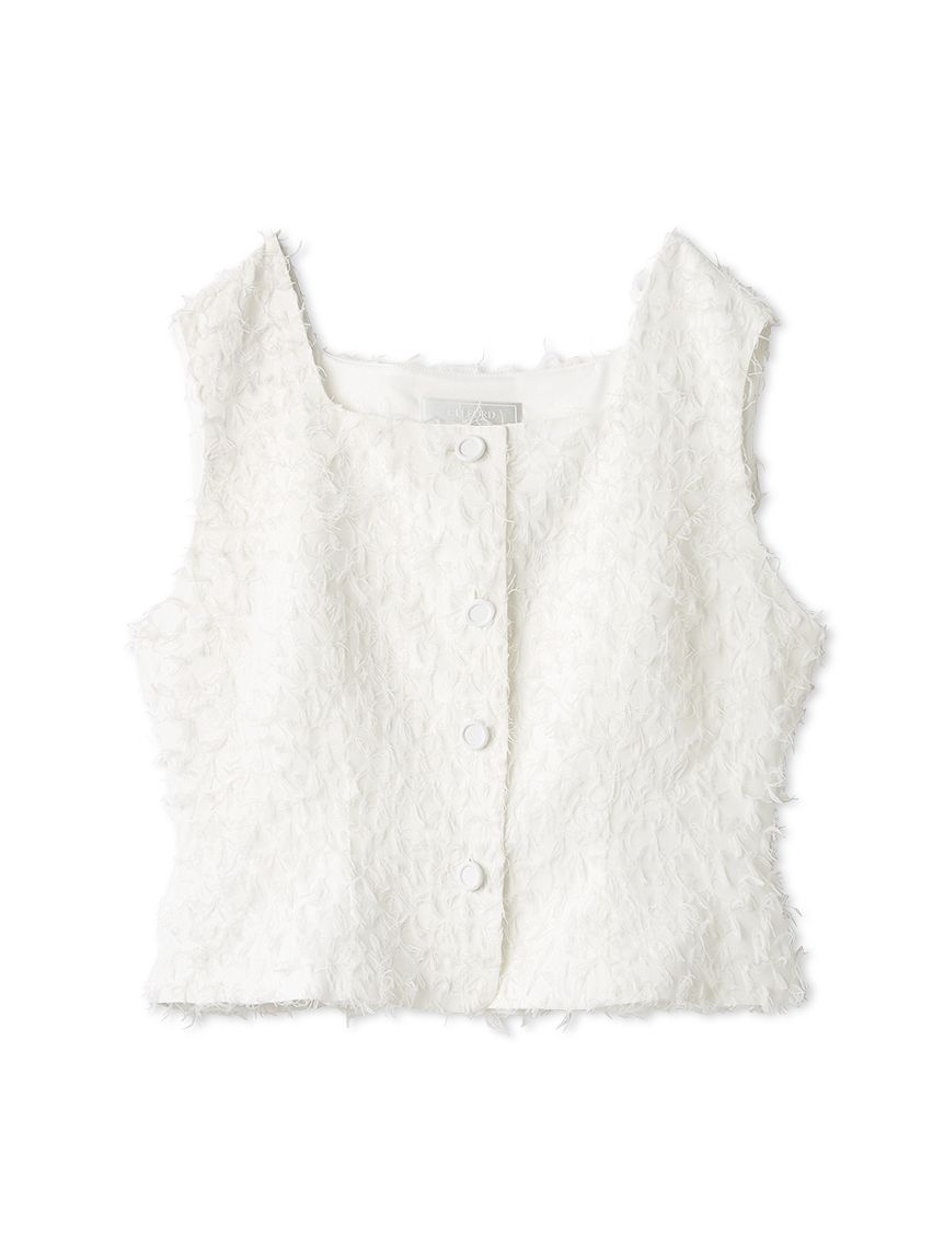 カットジャカードブラウス(ブラウス・シャツ)｜TOPS（トップス