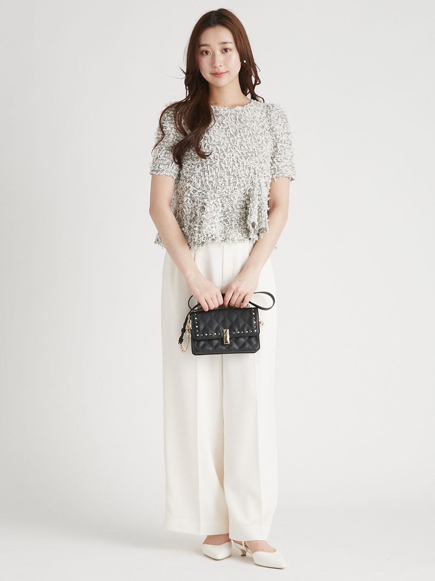 フラッフィーペプラムブラウス(ブラウス・シャツ)｜TOPS（トップス