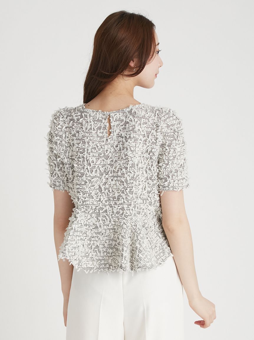 フラッフィーペプラムブラウス(ブラウス・シャツ)｜TOPS（トップス