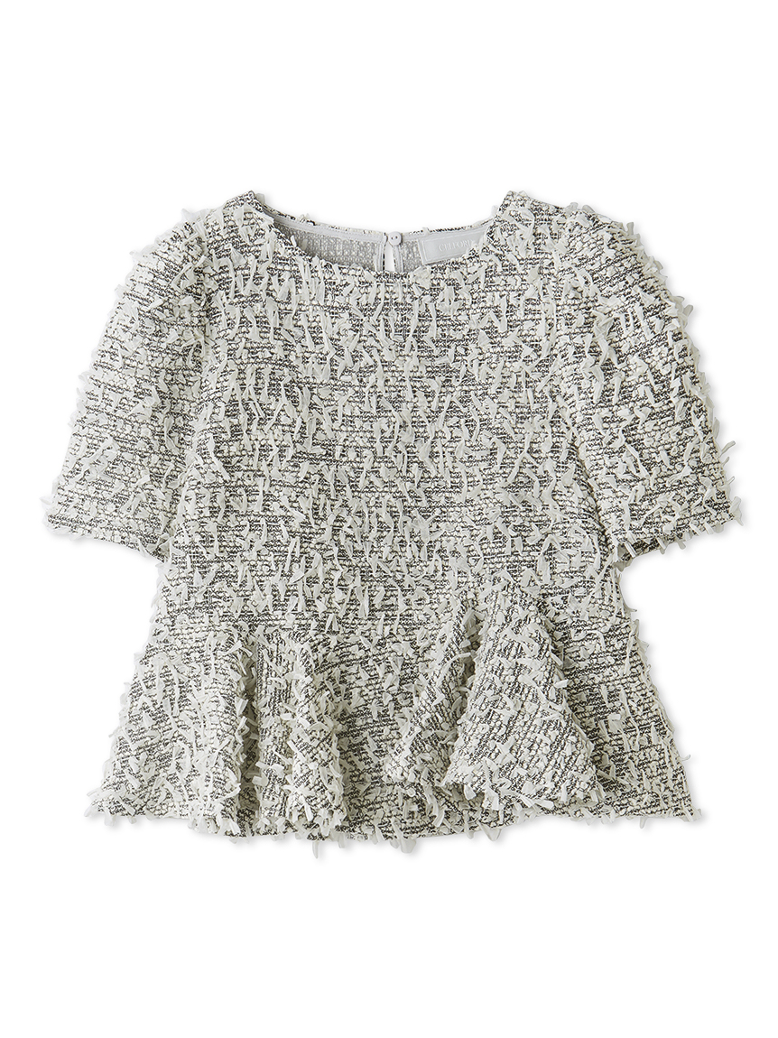 フラッフィーペプラムブラウス(ブラウス・シャツ)｜TOPS（トップス