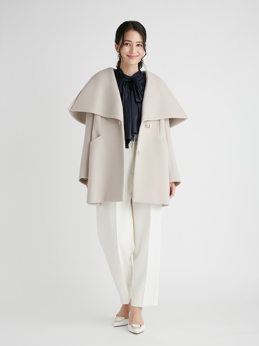 HANAE MORI×CELFORDコラボ】 ケープコート(コート)｜OUTER