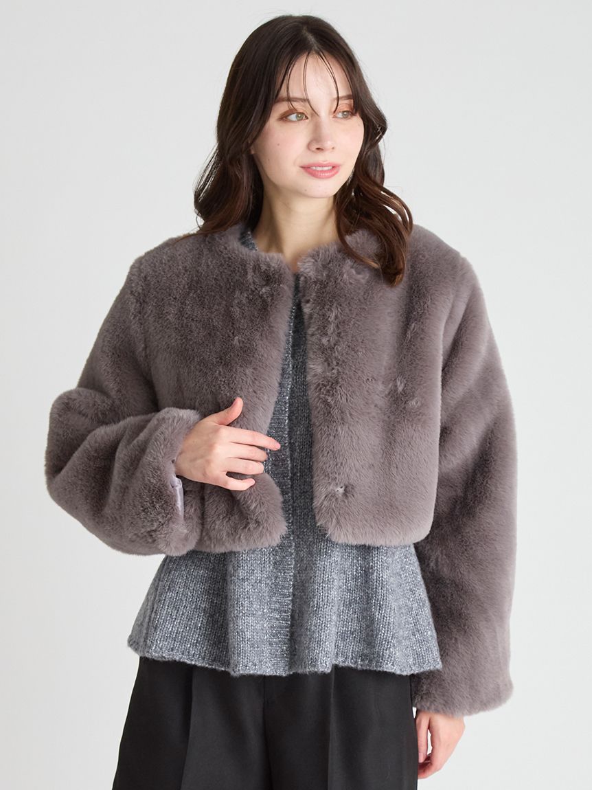 美品！solov エコーファーコート フォックスファーコート 4色展開 | celeste