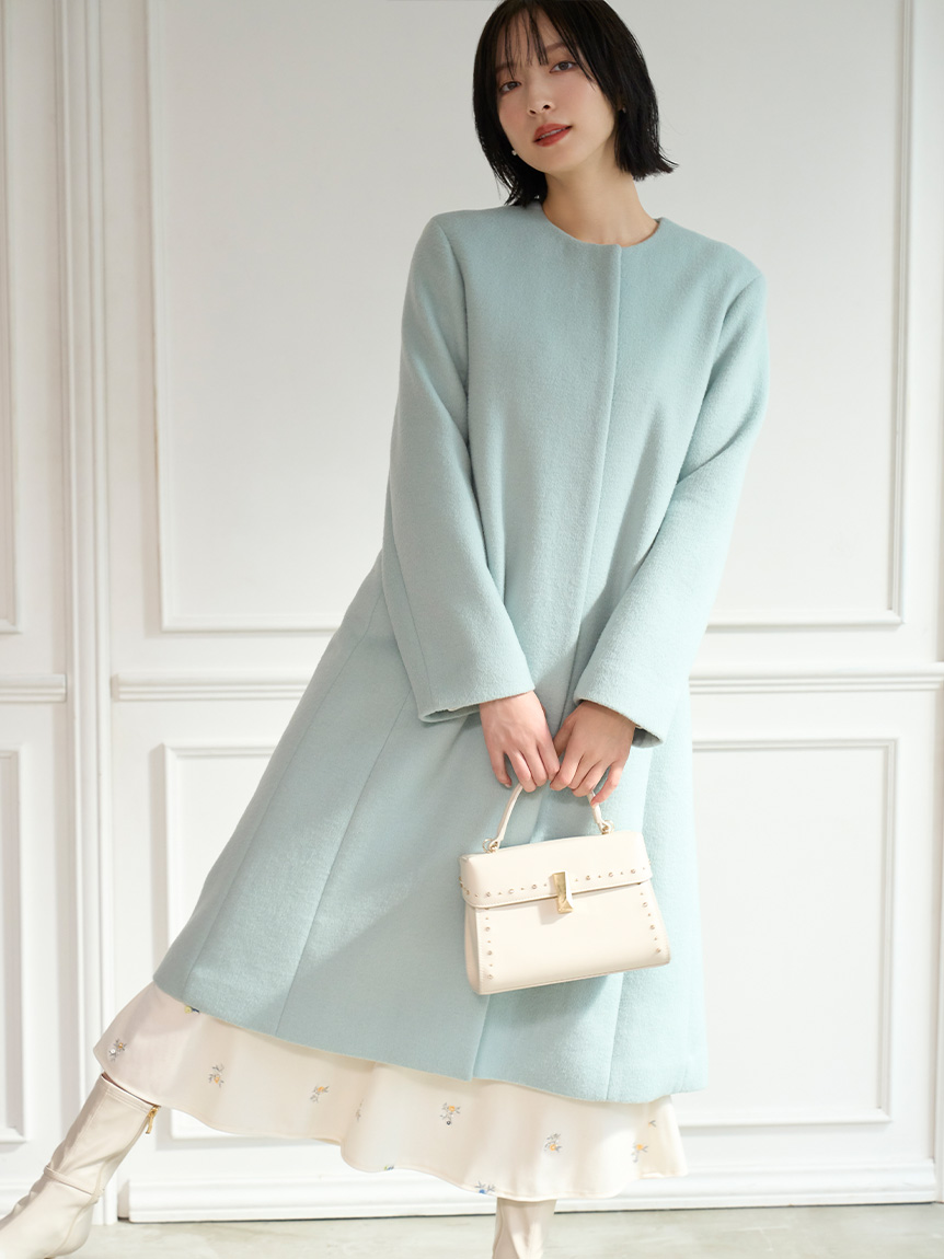 CELFORD ノーカラージャケット グレー　新品未使用 CELFORD ノーカラージャケット グレー 新品未使用 楽天市場