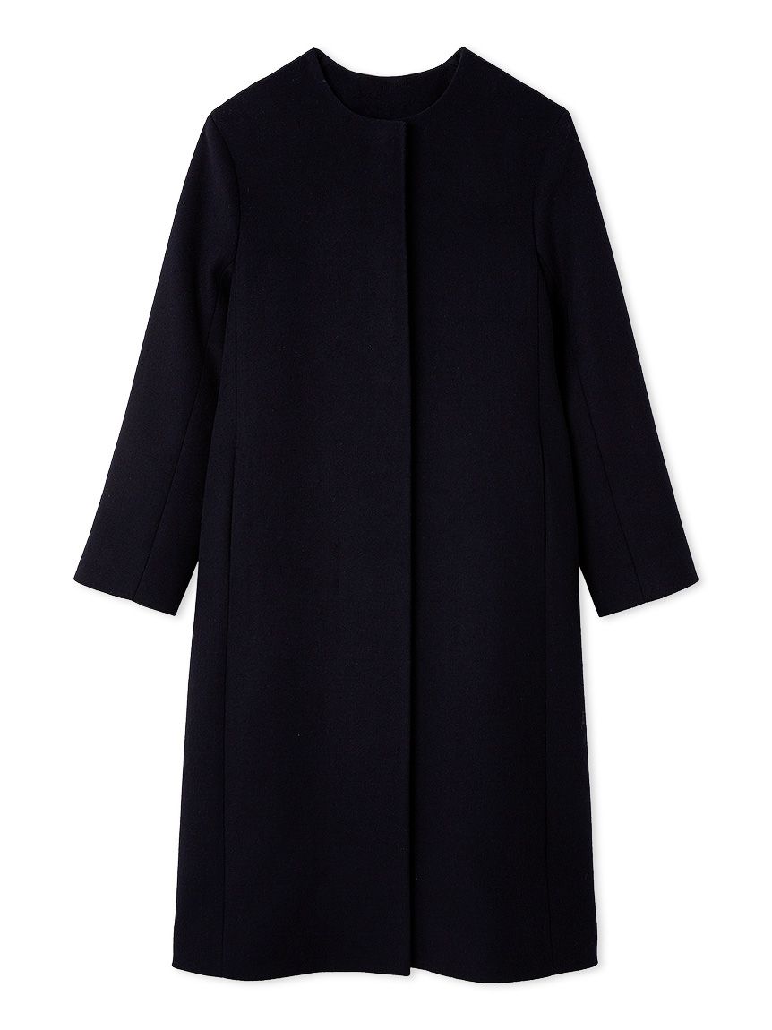 カシミヤ混ノーカラーコート(コート)｜OUTER（アウター）｜CELFORD