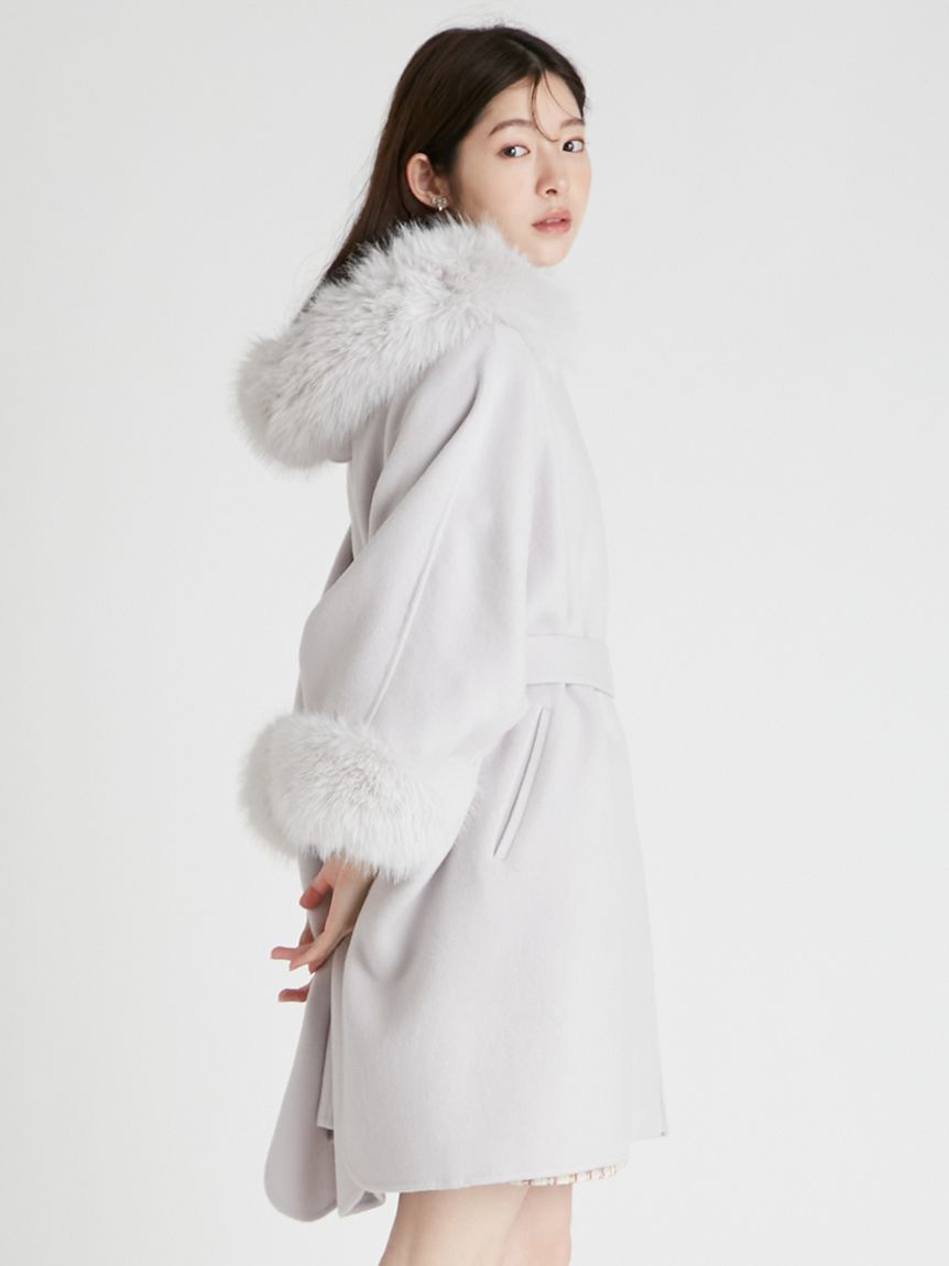 haruru。最終値下げcelford ポンチョコート CELFORD｜ファーポンチョコート | Rakuten Fashion(楽天