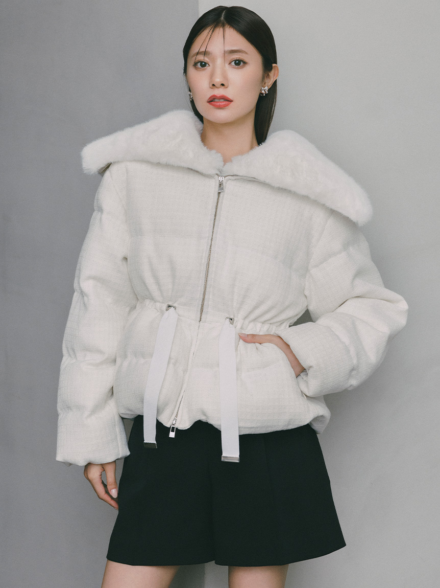 ファー襟付きダブルブレストコート ✨本革✨ M&U レア ヴィンテージ ダブルブレストコート ファー襟