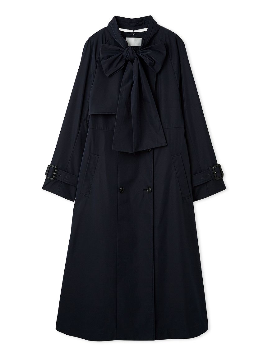 CELFORD セルフォード 撥水トレンチコート 女優襟Aライン リボンロング丈 撥水】リボン付きトレンチコート(コート)｜OUTER（アウター）｜CELFORD