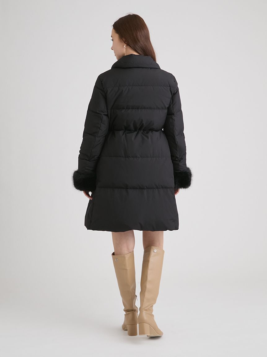 WEB・一部店舗限定】ファースリーブダウンコート(コート)｜OUTER