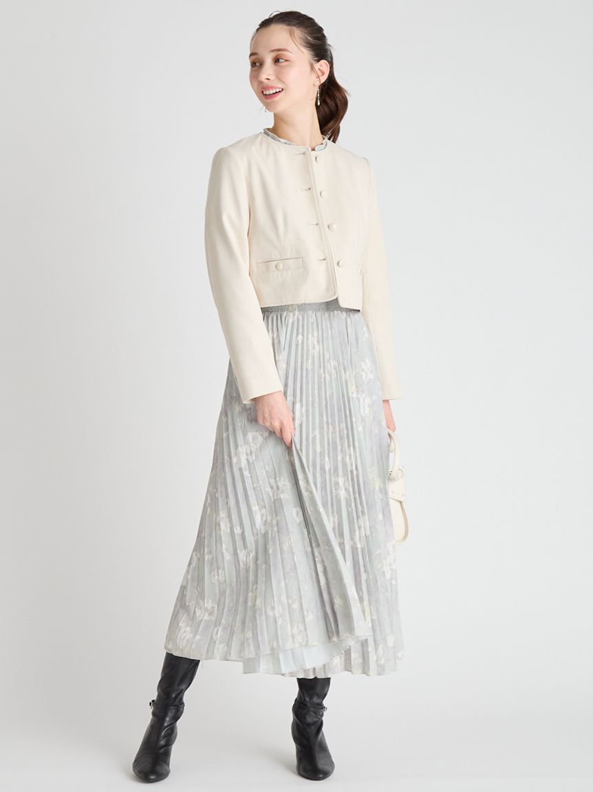 【美品】CELFORD ノーカラージャケット SELFORD セルフォード ノーカラー ジャケット CELFORD（セル