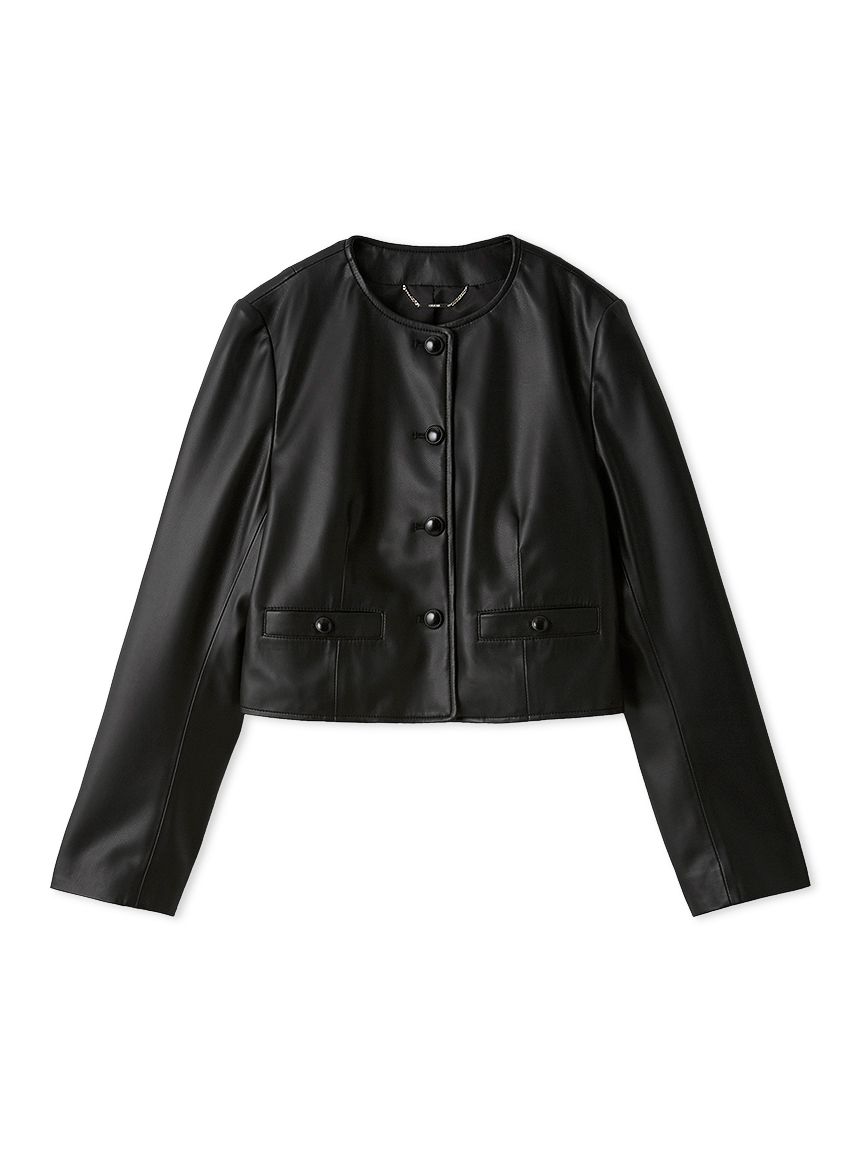 今日だけお値下げ　新品未使用　CELFORD ノーカラージャケット ブラック CELFORD｜ノーカラーペプラムジャケット