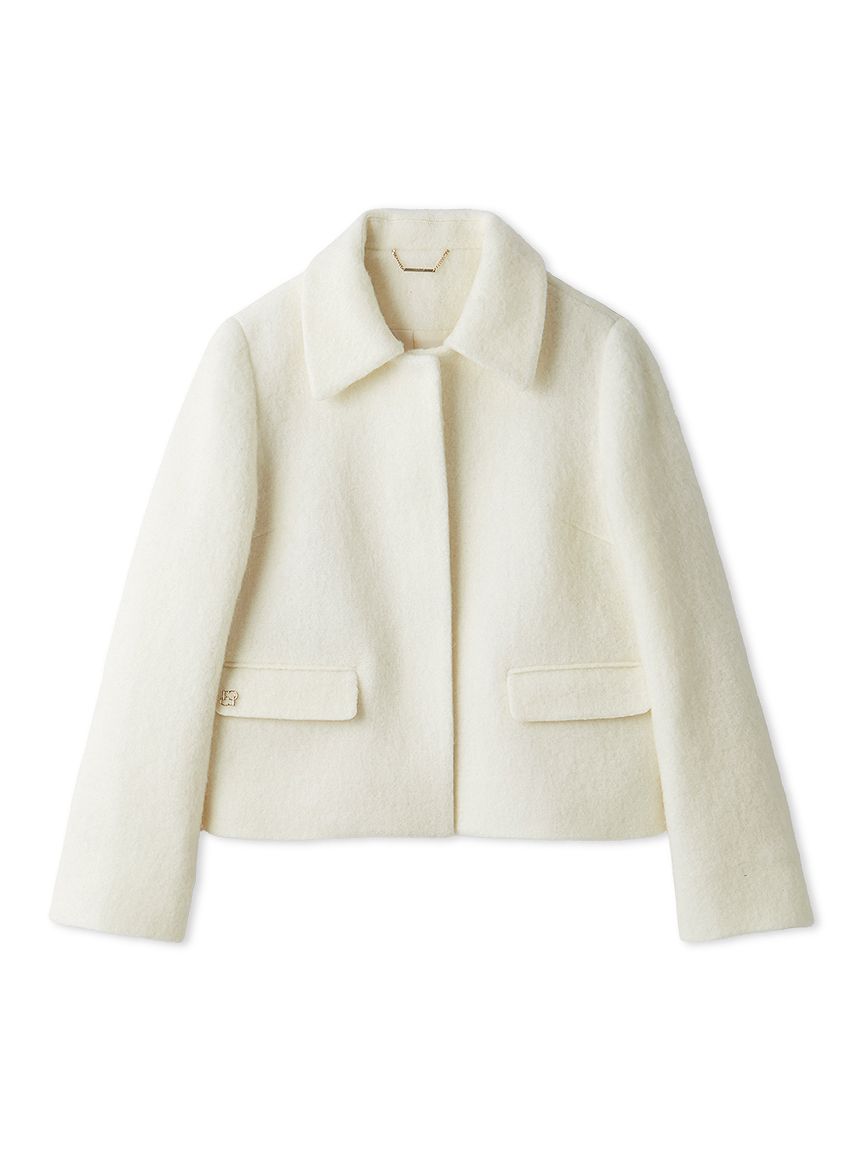 ステンカラーショートジャケット(ジャケット・ブルゾン)｜OUTER