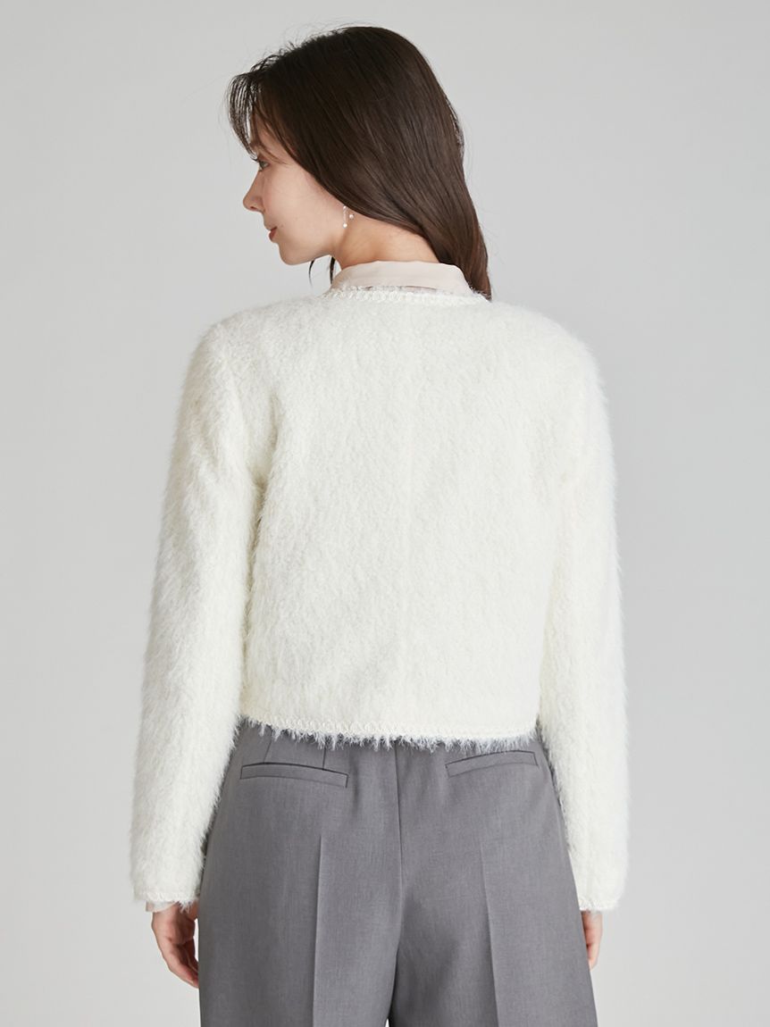 メゾンドドルチェ☆ライトジャケット　ホワイト メゾンドドルチェ☆ライトジャケット ホワイト メゾンドドルチェ