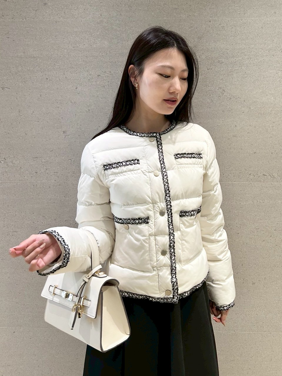 トリムデザインキルティングジャケット(ジャケット・ブルゾン)｜OUTER