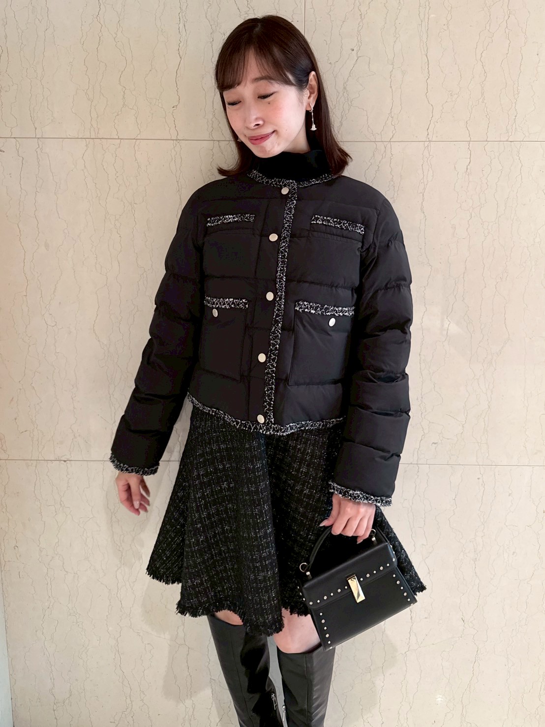 トリムデザインキルティングジャケット(ジャケット・ブルゾン)｜OUTER