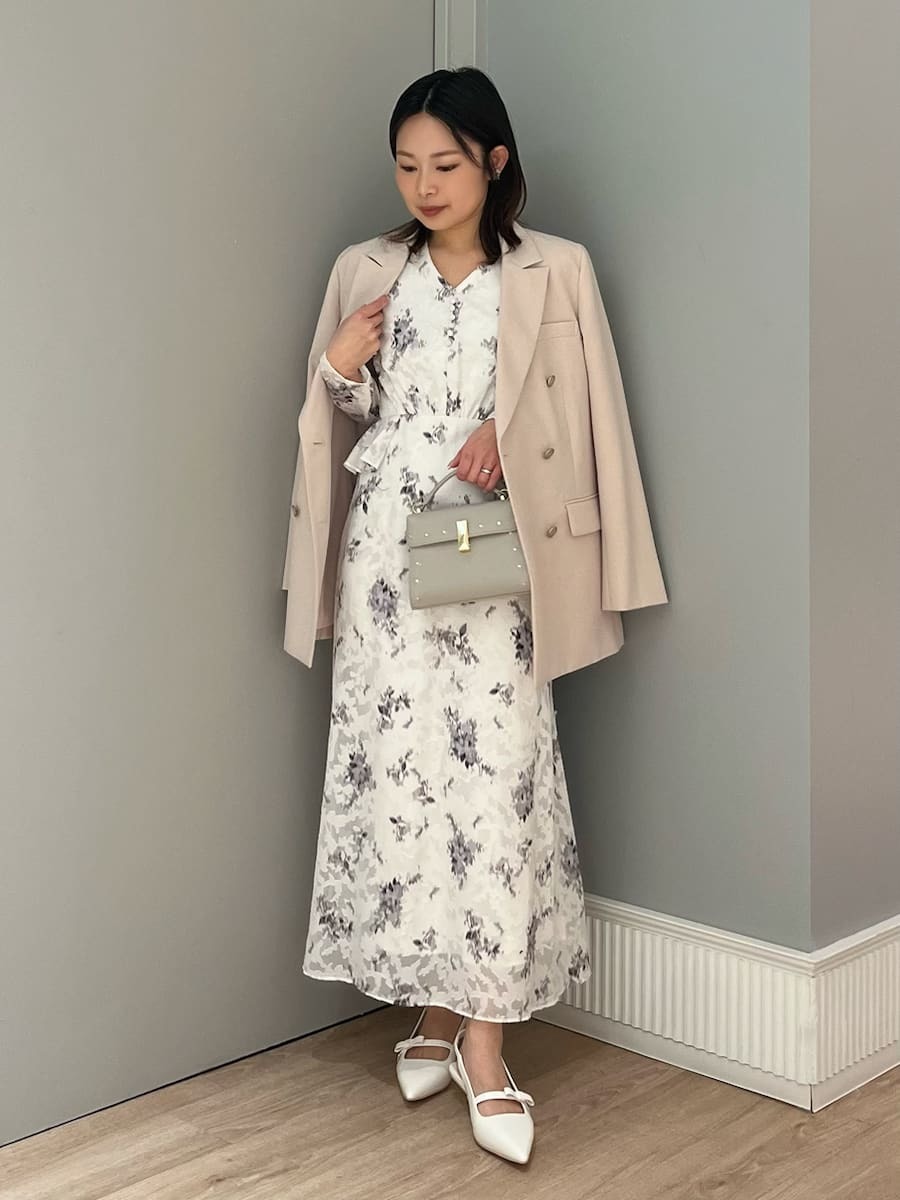 セットアップ対応】ダブルブレストテーラードジャケット(ジャケット