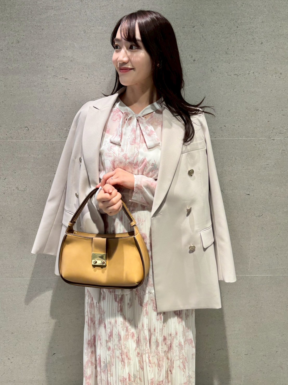 セットアップ対応】ダブルブレストテーラードジャケット(ジャケット