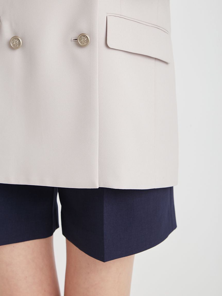 セットアップ対応】ダブルブレストテーラードジャケット(ジャケット