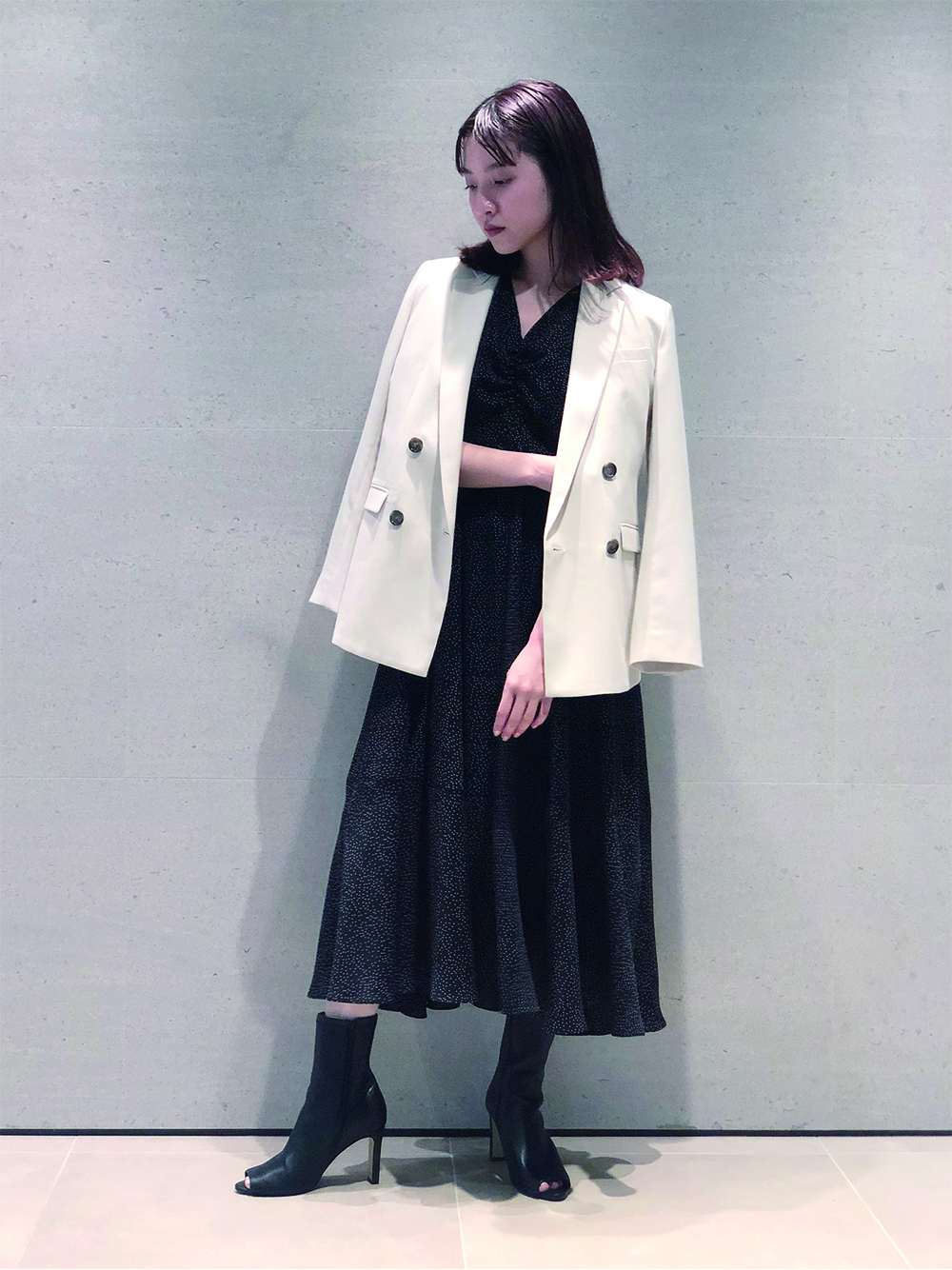 ドットワンピース 布帛ワンピース Dress ドレス Celford セルフォード の通販サイト 公式