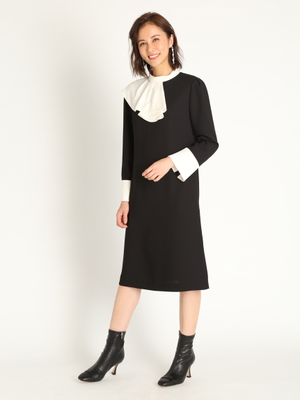 アシメフリルカラーワンピース 布帛ワンピース Dress ドレス Celford セルフォード の通販サイト 公式