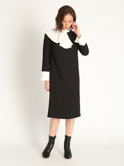 アシメフリルカラーワンピース 布帛ワンピース Dress ドレス Celford セルフォード の通販サイト 公式